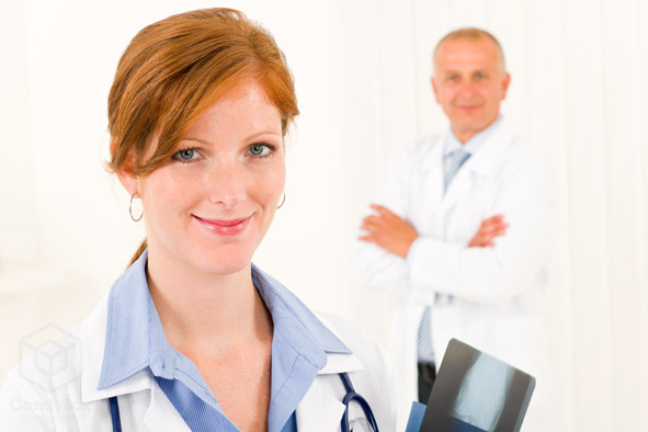 Medical Team: Lenka, Lucie and Karel