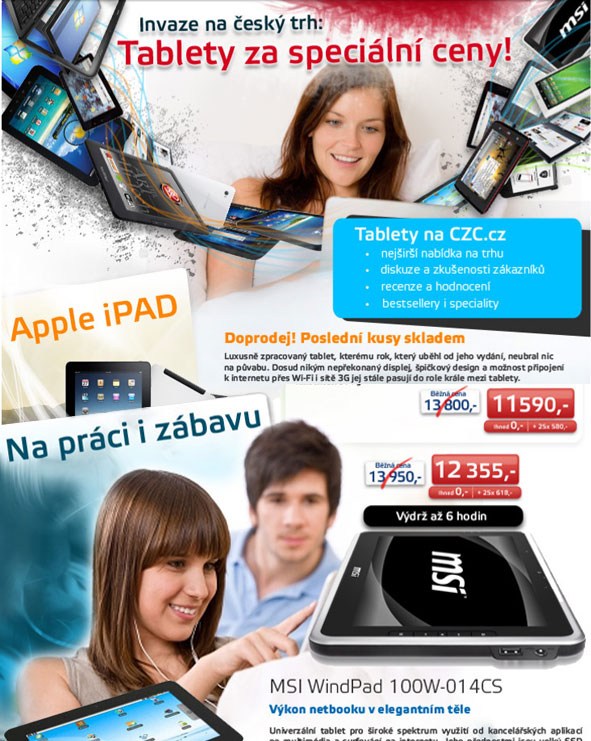 Promoting Tablet Computers